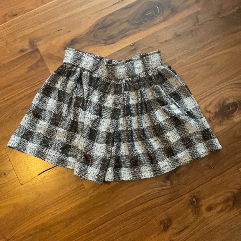 Plaid skirt